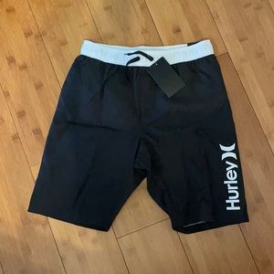 Hurley boys Medium surf shorts NWT swim trunks